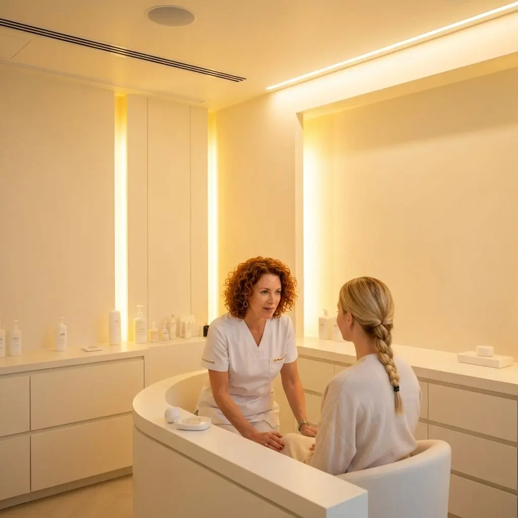 LUMA skincare consultation